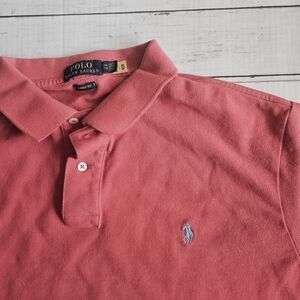 Polo Ralph Lauren Classic Fit 100% Cotton Red Polo Size XXL